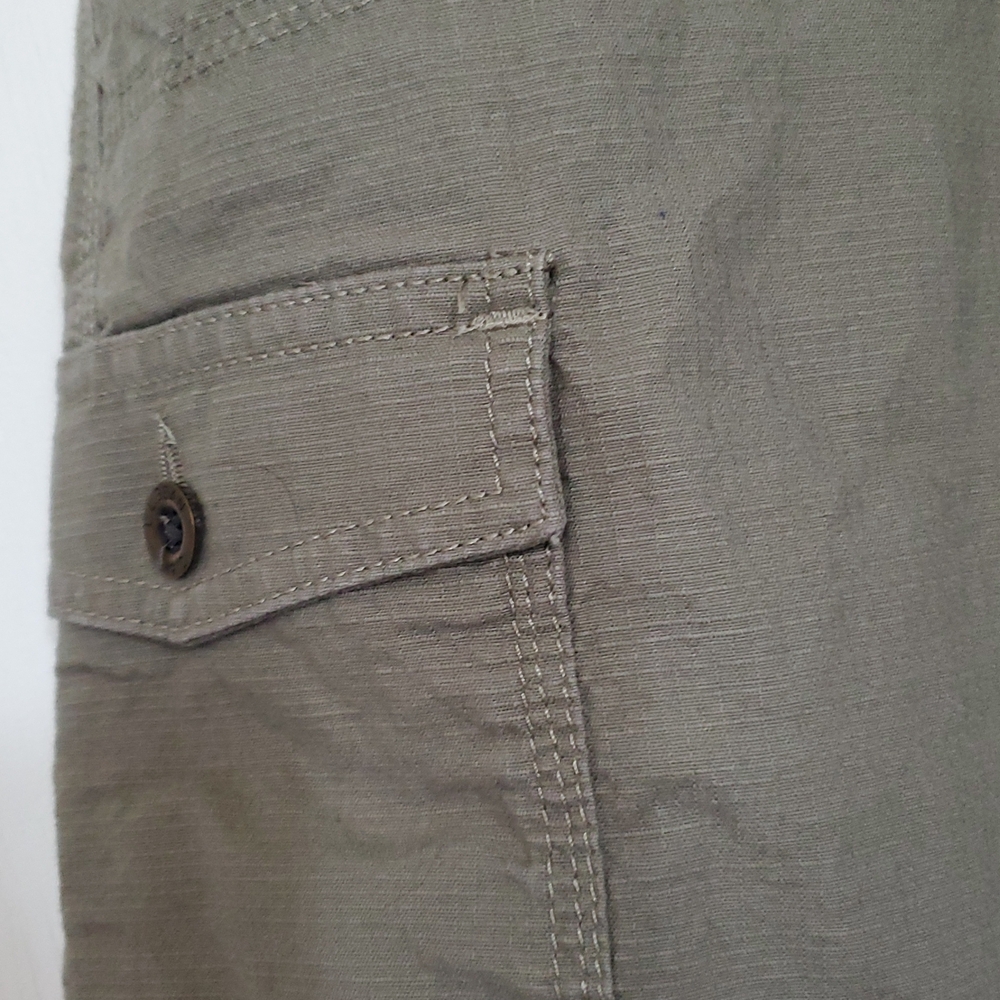 Cute L.L. Bean Khaki Knee-Length Short Skirt, XL, 14-16 - Picture 3 of 5
